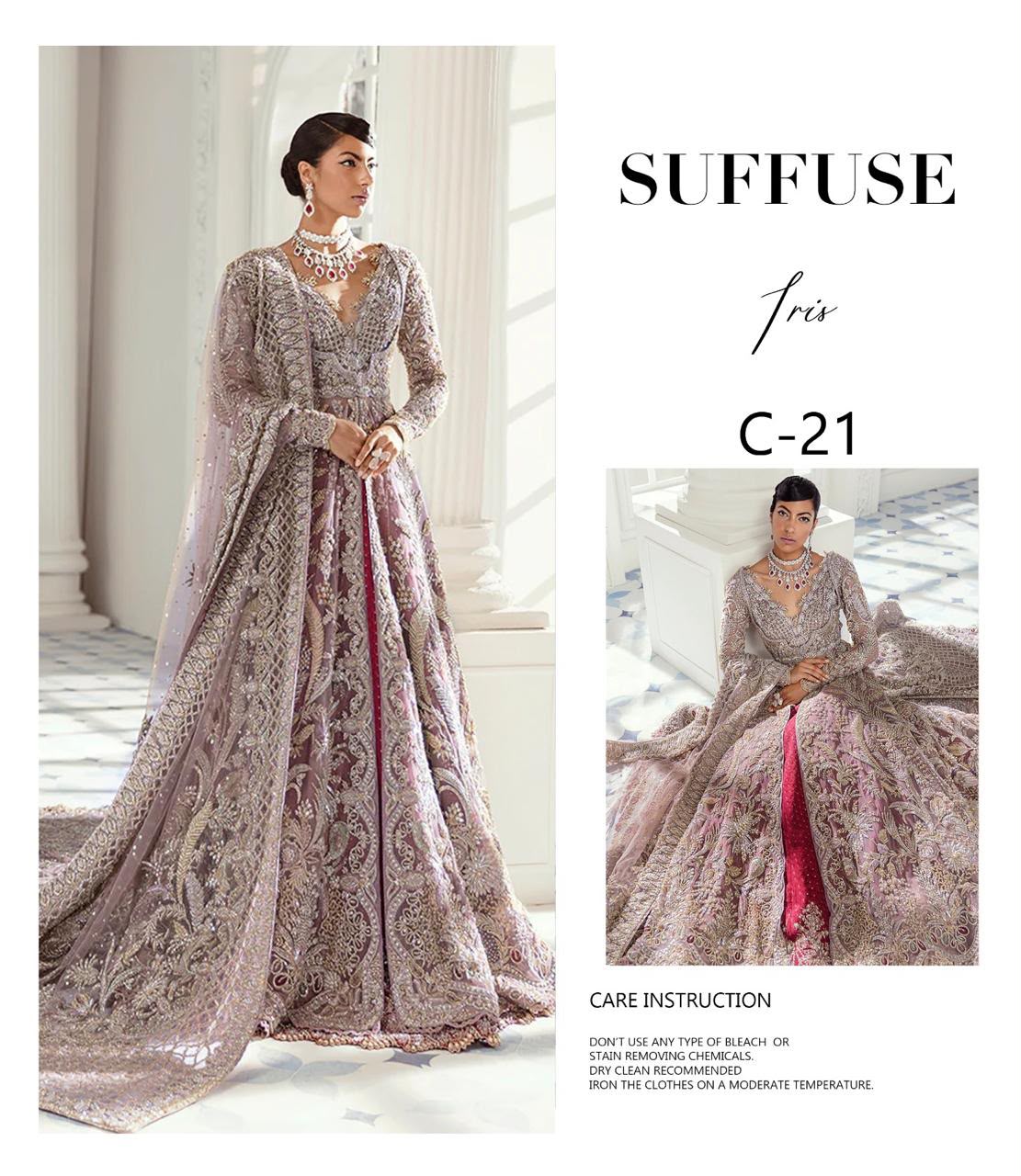 Fashion portrait with Pakistani garments